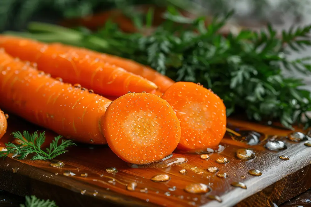 Fresh carrots