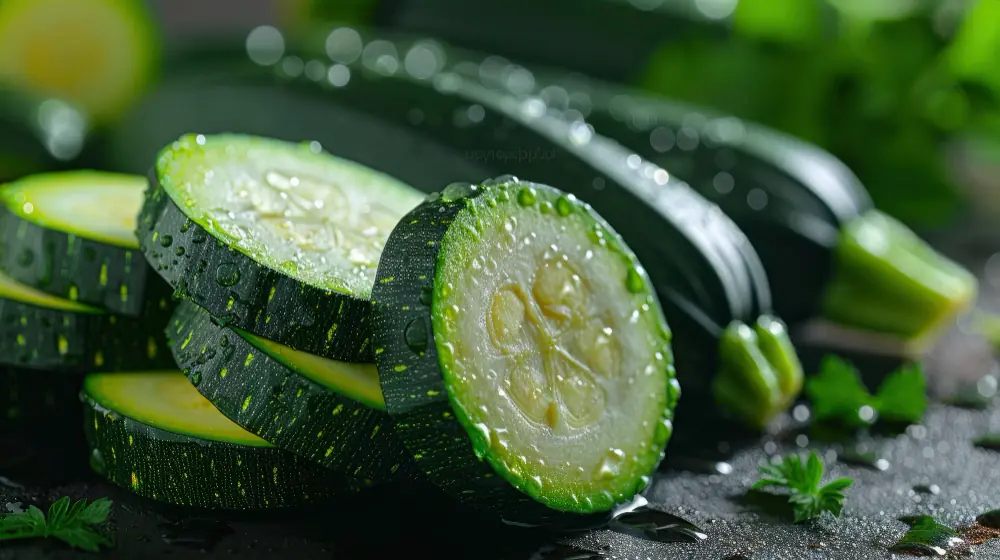 Fresh cucumbers